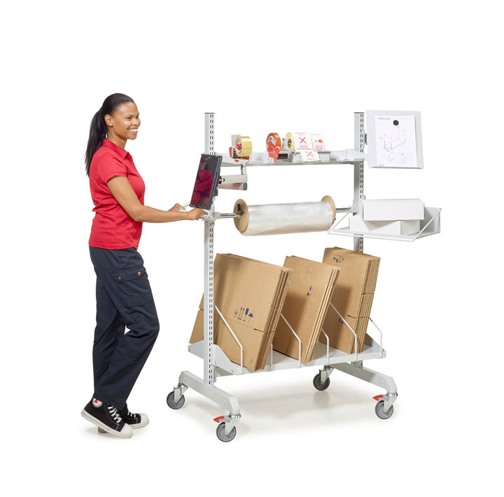 Treston multi trolley adjusted for packing with accessories